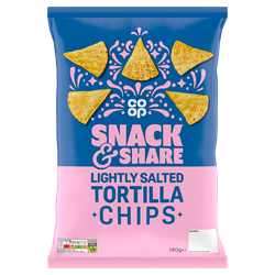 Co-op Lightly Salted Tortilla Chips